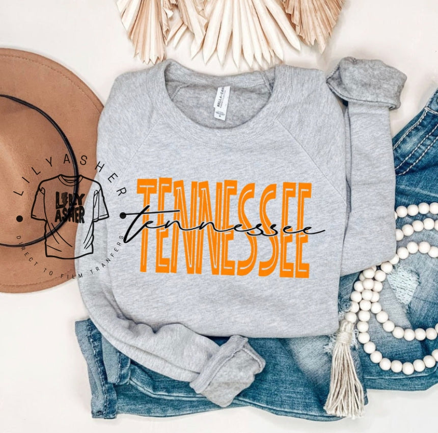 Dtf Tennessee State Design Transfers