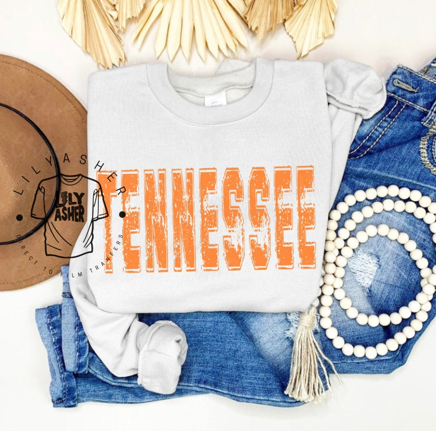 Dtf Tennessee State Design Transfers