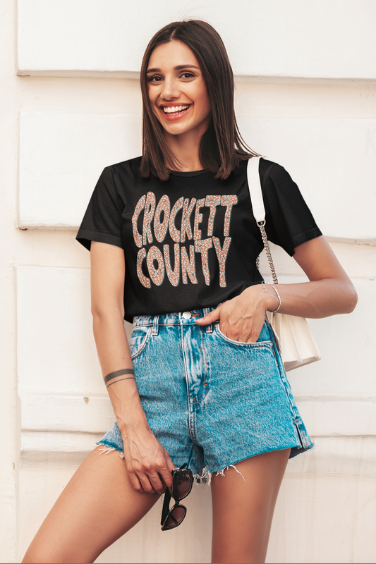 DTF CROCKETT COUNTY BOHO LEOPARD TRANSFER