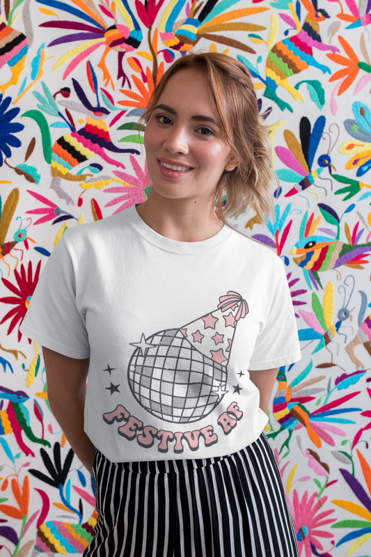 DTF FESTIVE AF DISCO BALL DIS TRANSFER